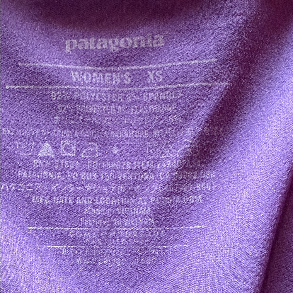 Patagonia Intraverse Hybrid sz XS Pink and Purple colorblock Lightweight Jacket - Picture 7 of 7
